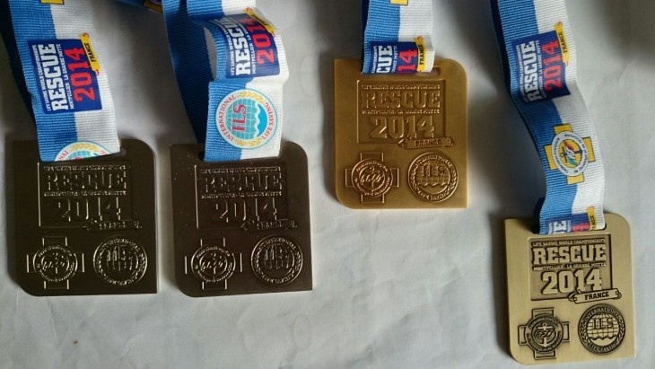 2014 Vier Medaillen für die Masters der SLRG Wädenswil 