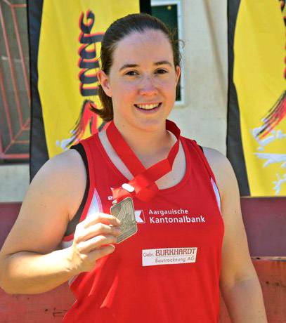 Sandra Haslebacher an der Schweizer Meisterschaft 2016